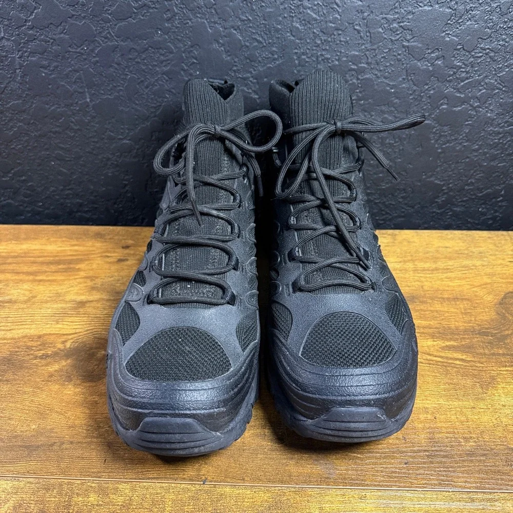 Merrell Velocity Tactical J099421 Black Mesh Waterproof Mid Boot Mens 13